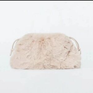 CAVATELLI MINI CLUTCH BAG - FAUX FUR